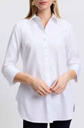 Foxcroft Madison Popover Cotton Oxford Shirt