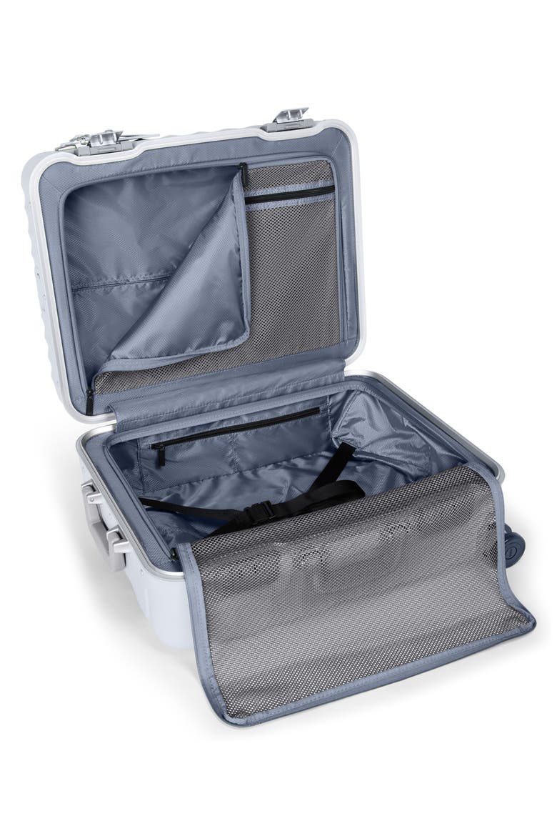 19 Degrees 22-Inch Continental Expandable Spinner Carry-On Bag, Alternate, color, PEARL GREY TEXTURE