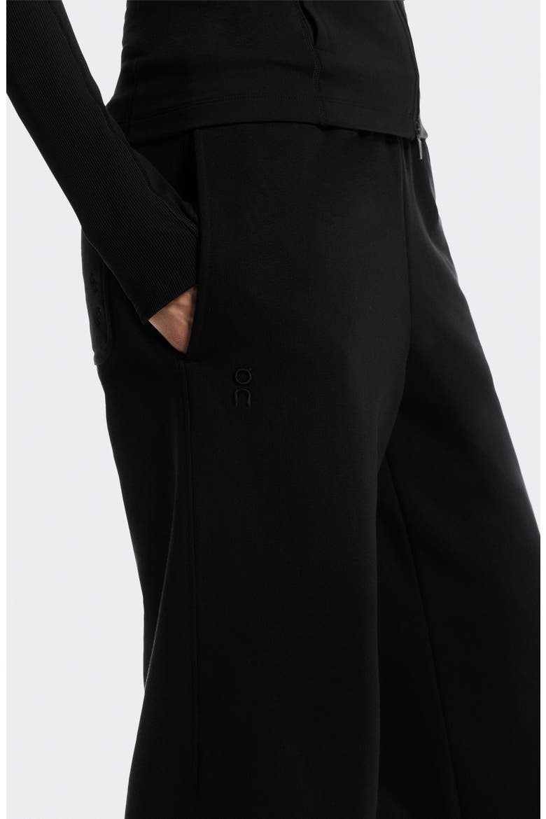 Club Collective Cotton Blend Pants, Alternate, color, BLACK