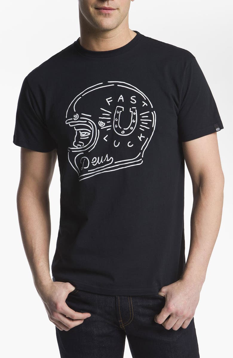 Deus Ex Machina 'Fast Luck' T-Shirt, Main, color, 