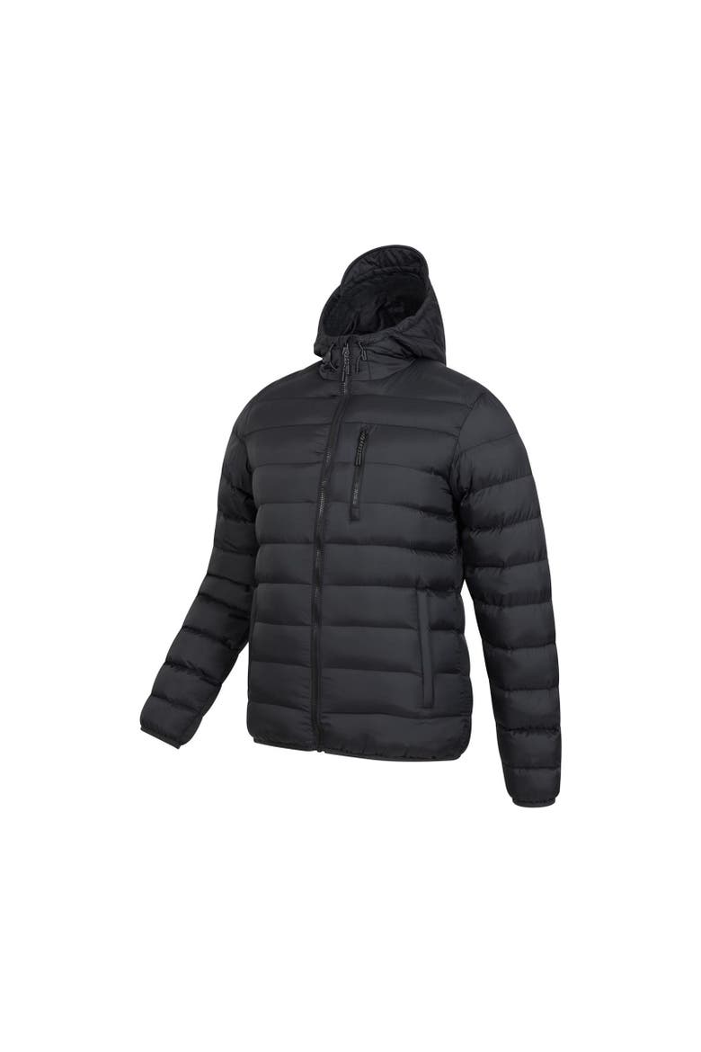 Link Padded Jacket, Alternate, color, Black
