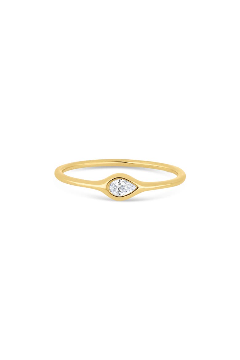Monaco 18k Gold Diamond Stackable Ring, Alternate, color, 18KY