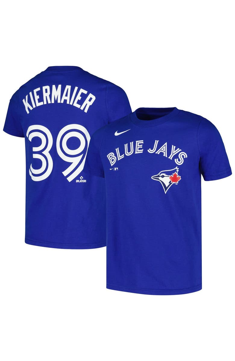 Nike Youth Nike Kevin Kiermaier Royal Toronto Blue Jays Player Name & Number T-Shirt, Main, color, 
