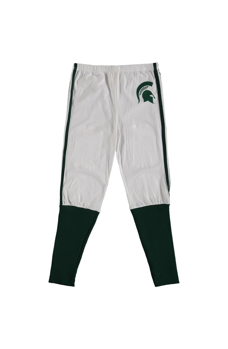 Wes & Willy Youth Wes & Willy Green Michigan State Spartans Football Pajama Set, Alternate, color, 