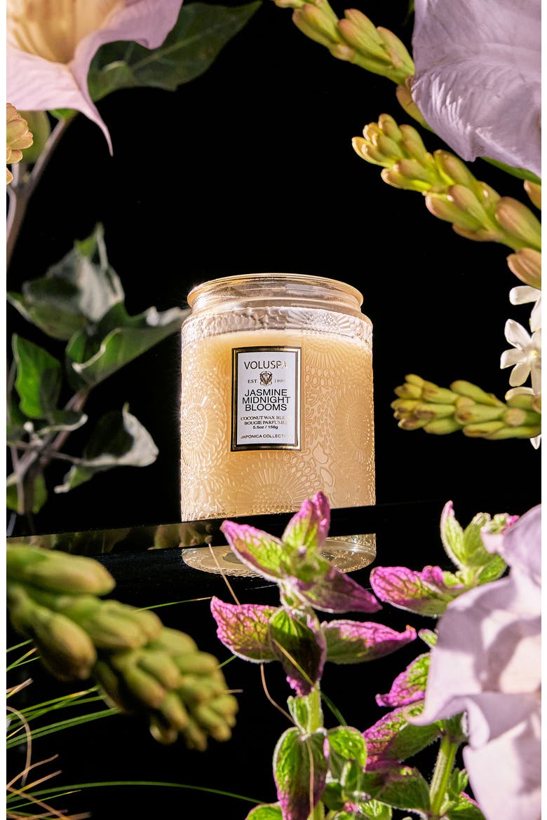 Jasmine Midnight Blooms Small Jar Candle, Alternate, color, JASMINE MIDNIGHT BLOOMS