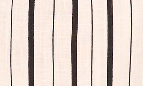Halogen ® Stripe Drawstring Wide Leg Pants In Neutral