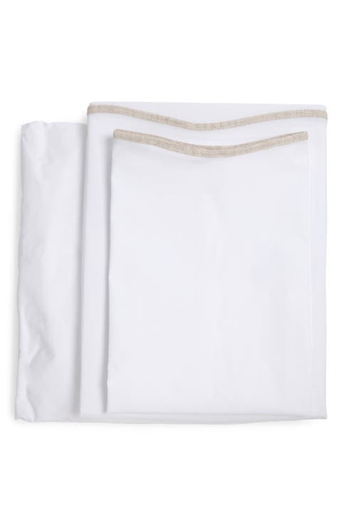 Skylar Set of 2 Cotton Percale Pillowcases