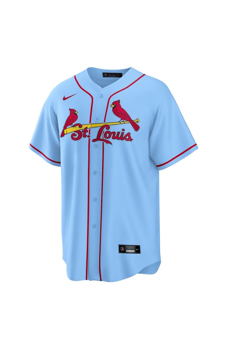 Nike Men's Nike Yadier Molina Light Blue St. Louis Cardinals Alternate Replica Player Name Jersey, Alternate, color, 