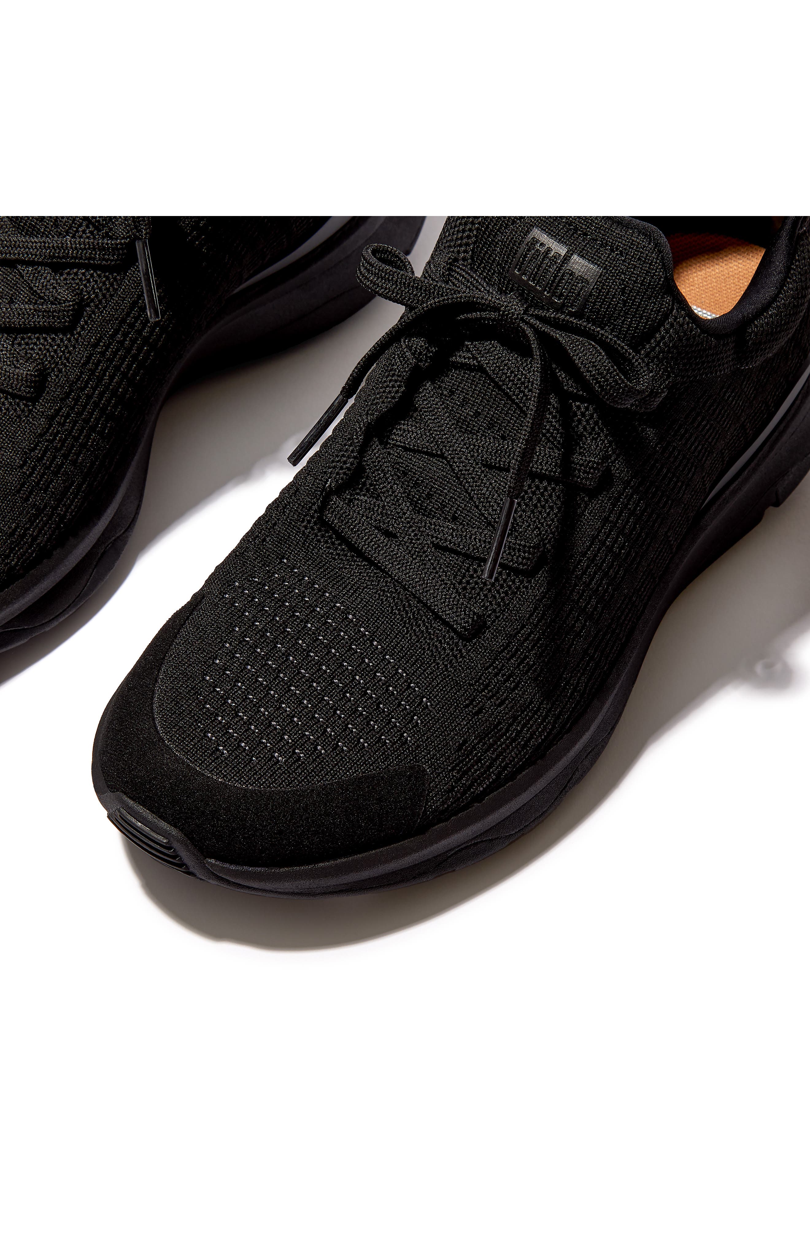 FitFlop Vitamin FFX Knit Sneaker, Alternate, color, All Black