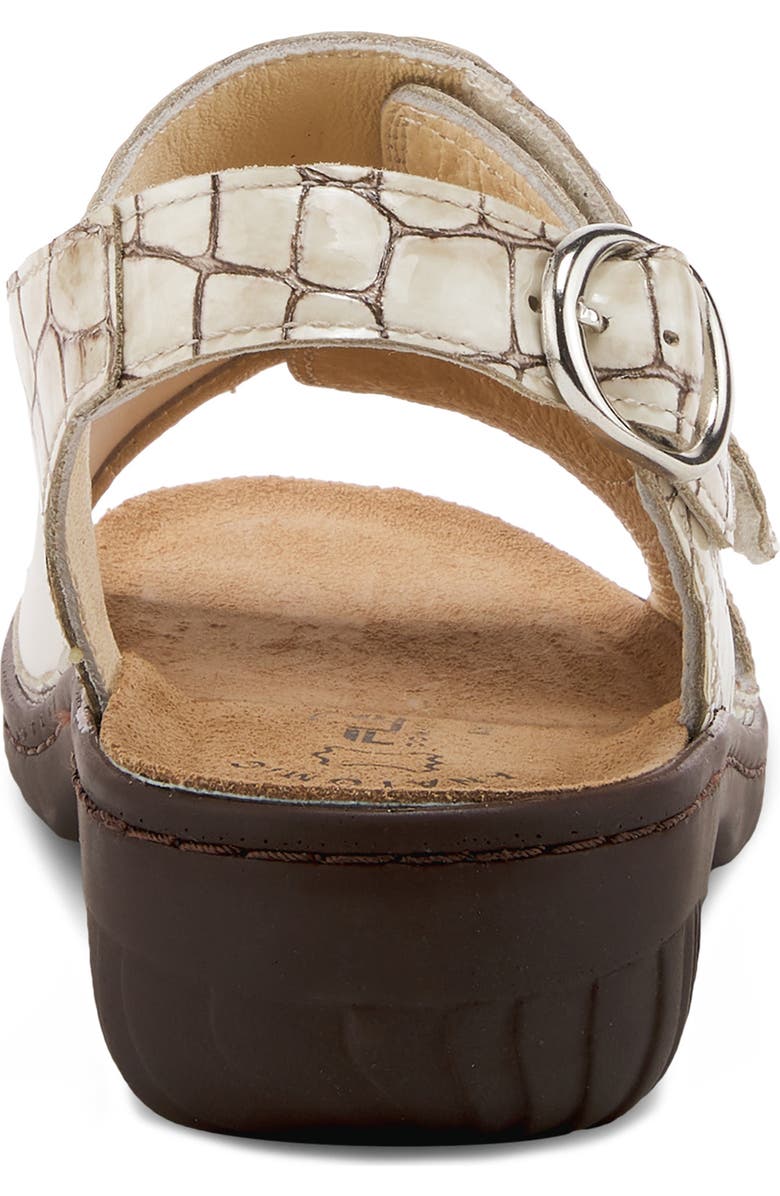 Spring Step Aksamala Slingback Sandal, Alternate, color, Beige Patent