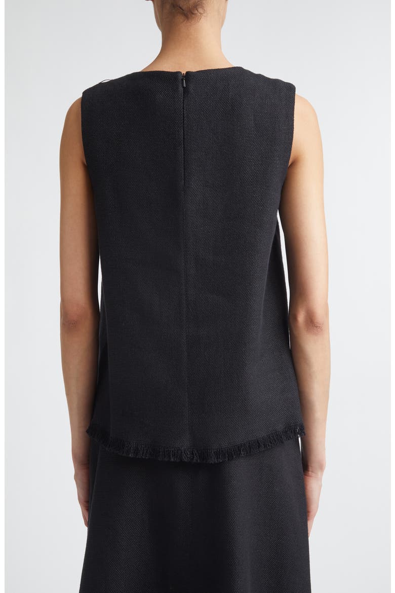 Anika Sleeveless Top, Alternate, color, BLACK