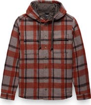 prAna Asgard Hooded Flannel Shirt Jacket