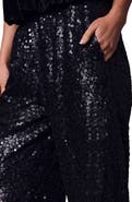 Sanctuary Float On Sequin Balloon Leg Pants