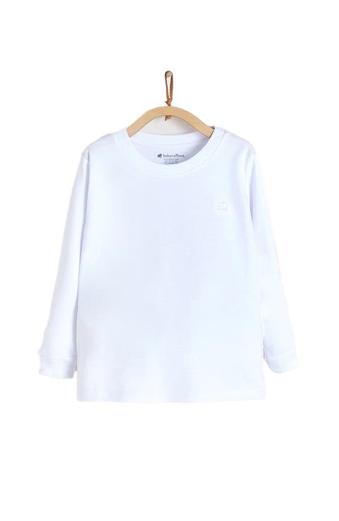 Premium Peruvian Pima Cotton Colors Long Sleeve Tee For Infant