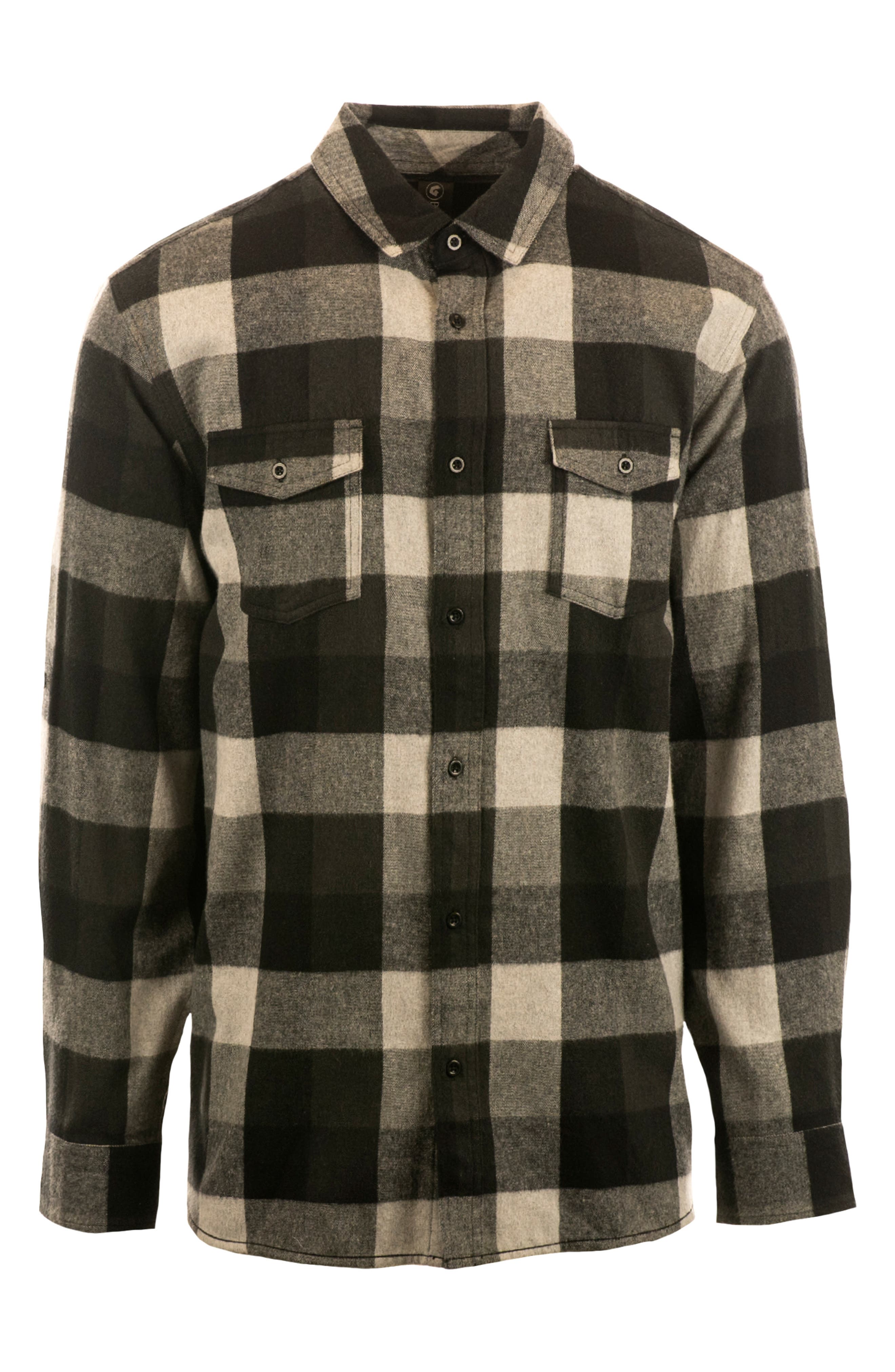 Plaid Flannel Shirt - image 5