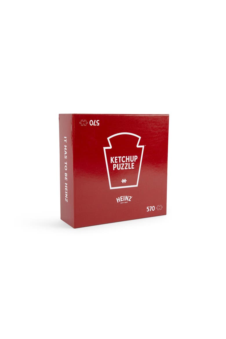Heinz Ketchup All-Red Food Puzzle For Adults And Kids | 570 Piece Jigsaw Puzzle, Alternate, color, Red