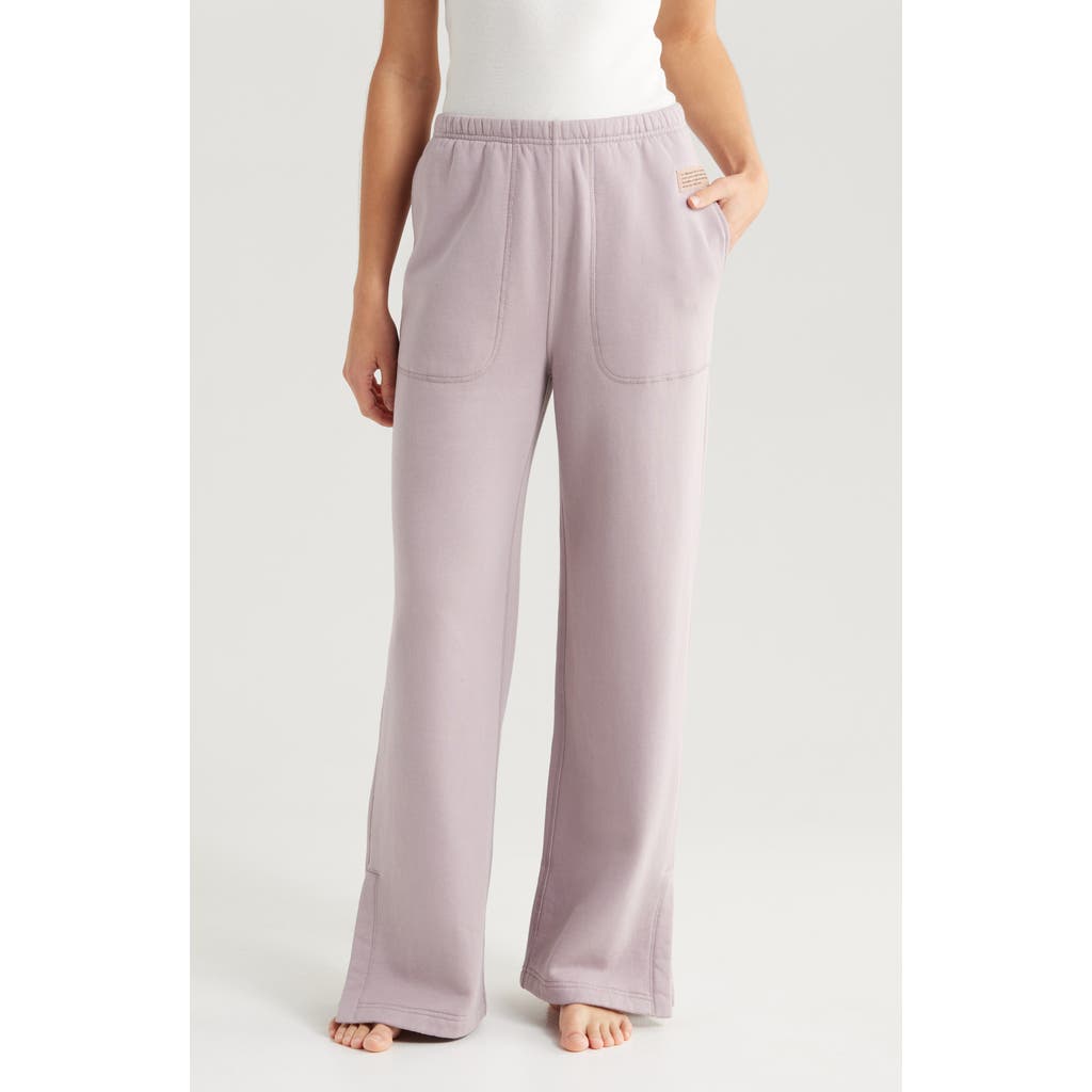 Lunya Reversible Straight Leg Sweatpants In Dawning Mist