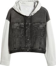 rag & bone rb Miramar Mixed Media Jacket