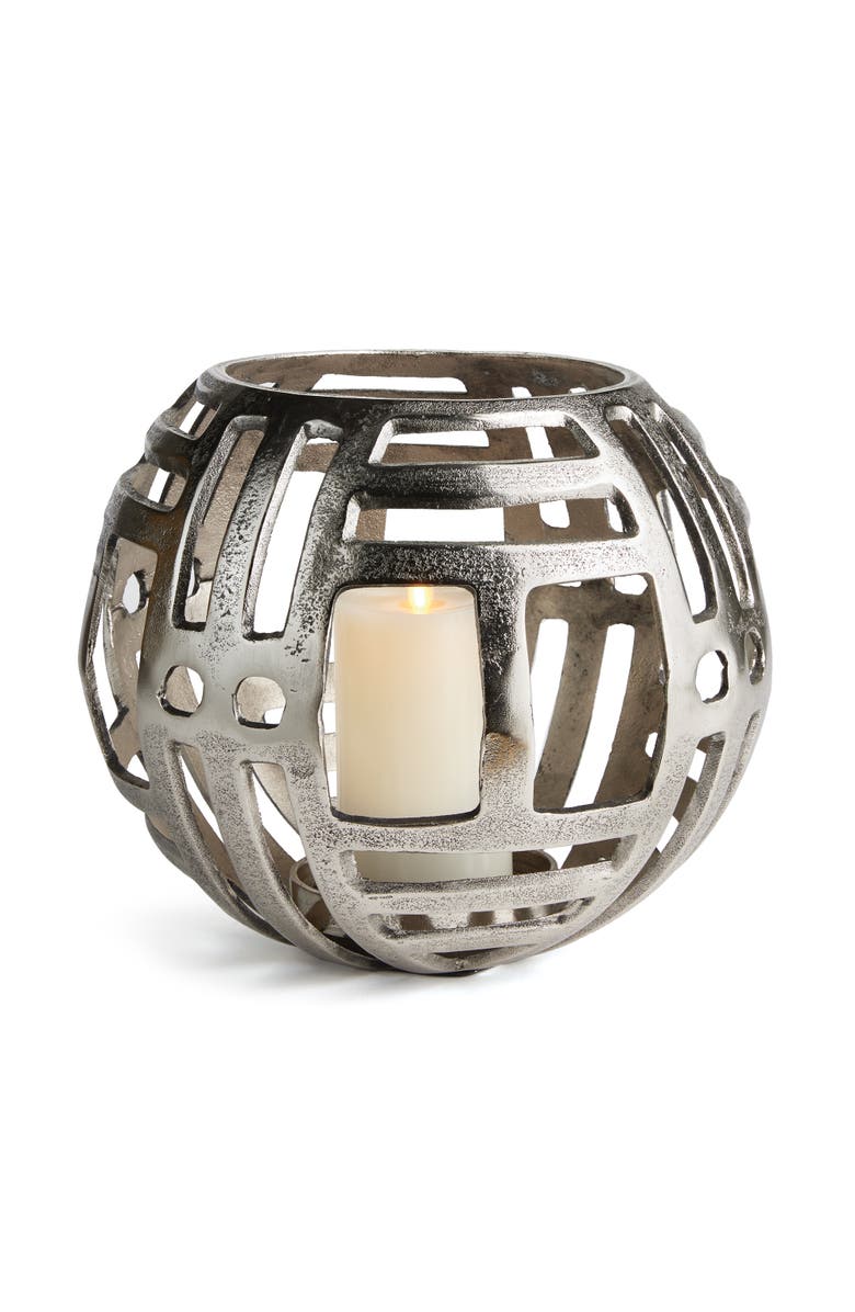 Napa Home & Garden Cecil Hurricane Large, Main, color, Silver