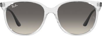 ● RAY-BAN ● サングラス Gunl / Grey Gradient / 54mm Amazon.com: Ray-Ban Man Sunglasses Rubber Black Frame, Grey