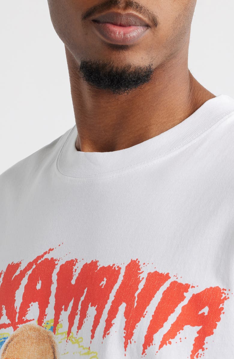 ID Supply Co Hulk Hogan<sup>®</sup> Hulkamania<sup>®</sup> Cotton Graphic T-Shirt, Alternate, color, White