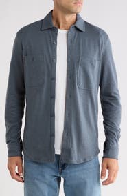 Joe's Knit Stretch Cotton Work Shirt