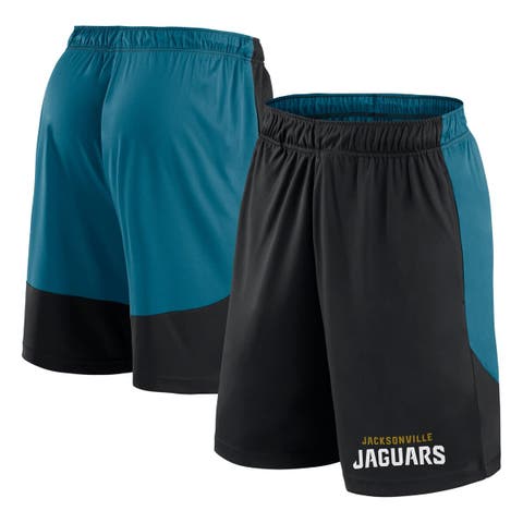 Men's Fanatics Black/Teal Jacksonville Jaguars Launch Shorts