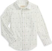 Appaman Kids' Print Cotton Button-Up Shirt