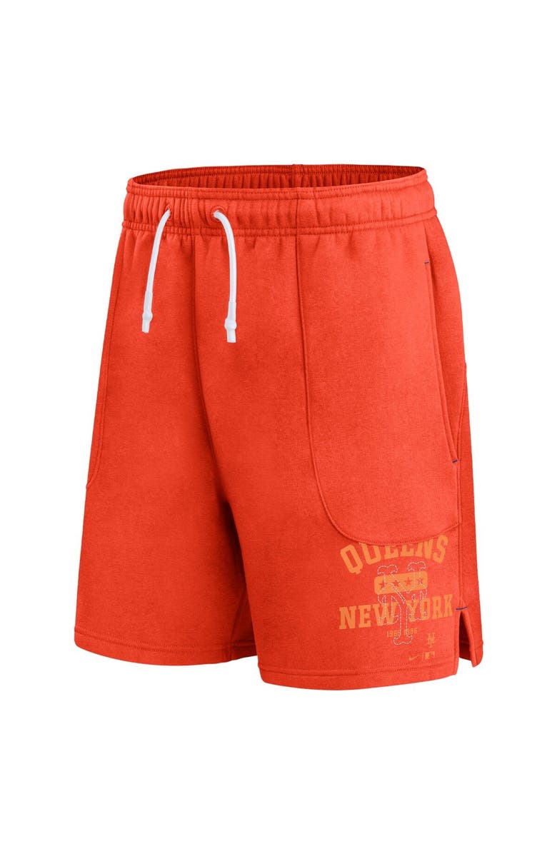 Nike Men's Nike Orange New York Mets Statement Ball Game Shorts, Alternate, color, Orange