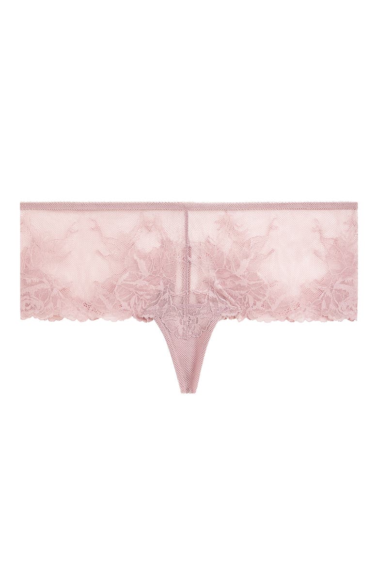 Vivid Attraction Tanga, Alternate, color, WOODROSE
