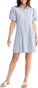 Brave+True Maria Stripe Shirtdress