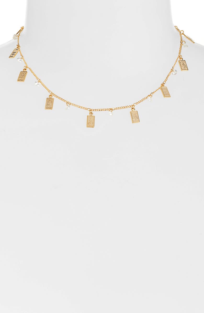 Bracha Bar Choker Necklace, Alternate, color, 