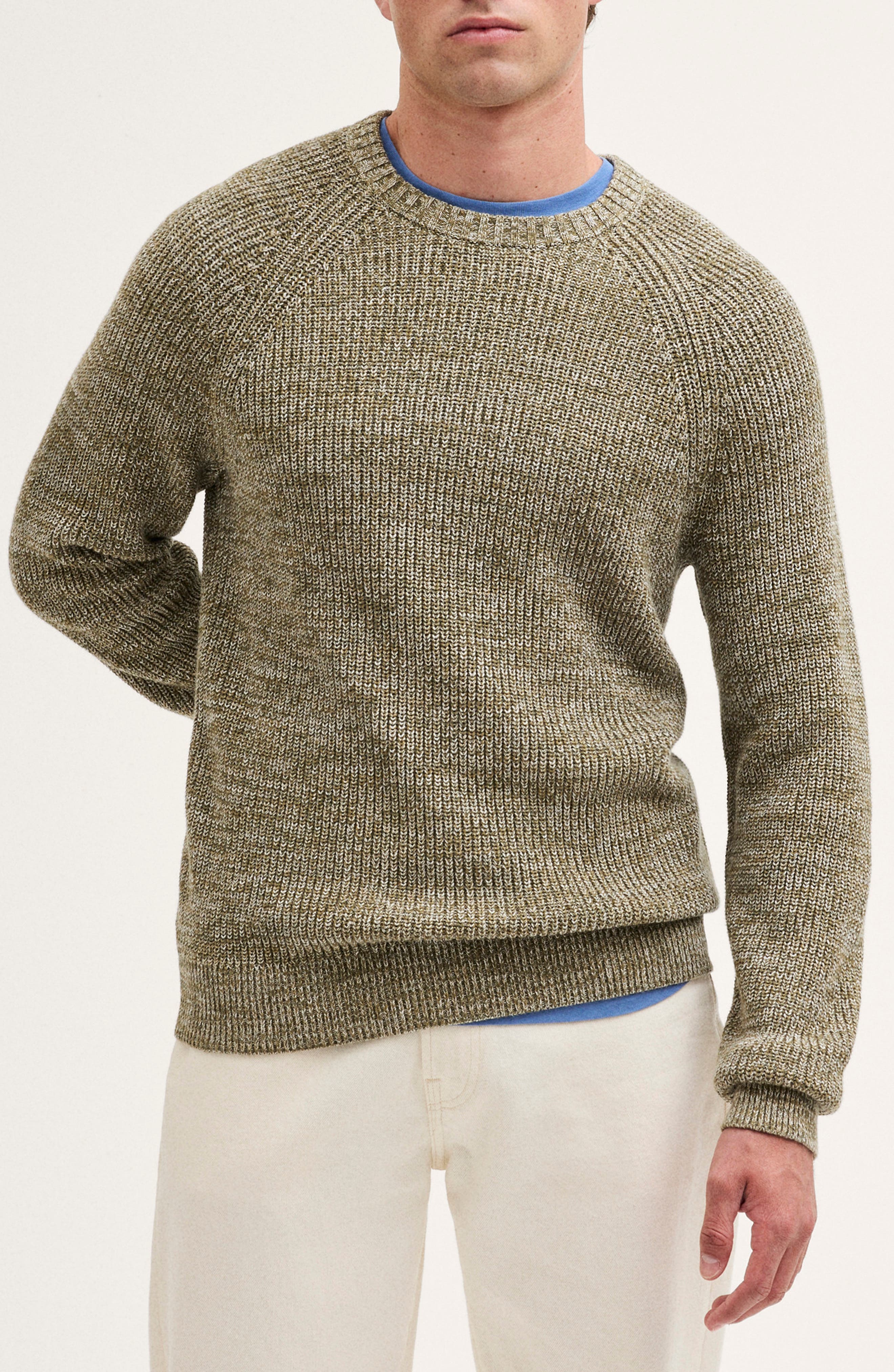Madewell Shaker Stitch Cotton Sweater (Men) | Nordstrom