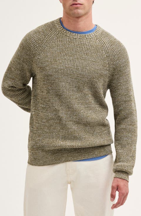 Shaker Stitch Cotton Sweater