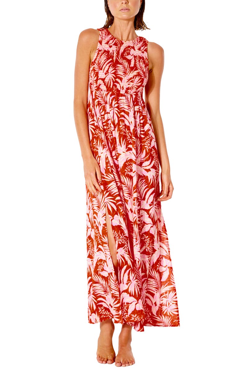 Rip Curl Sun Rays Print Maxi Dress, Alternate, color,