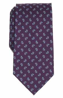 Brooks Brothers Mini Paisley Silk Blend Tie