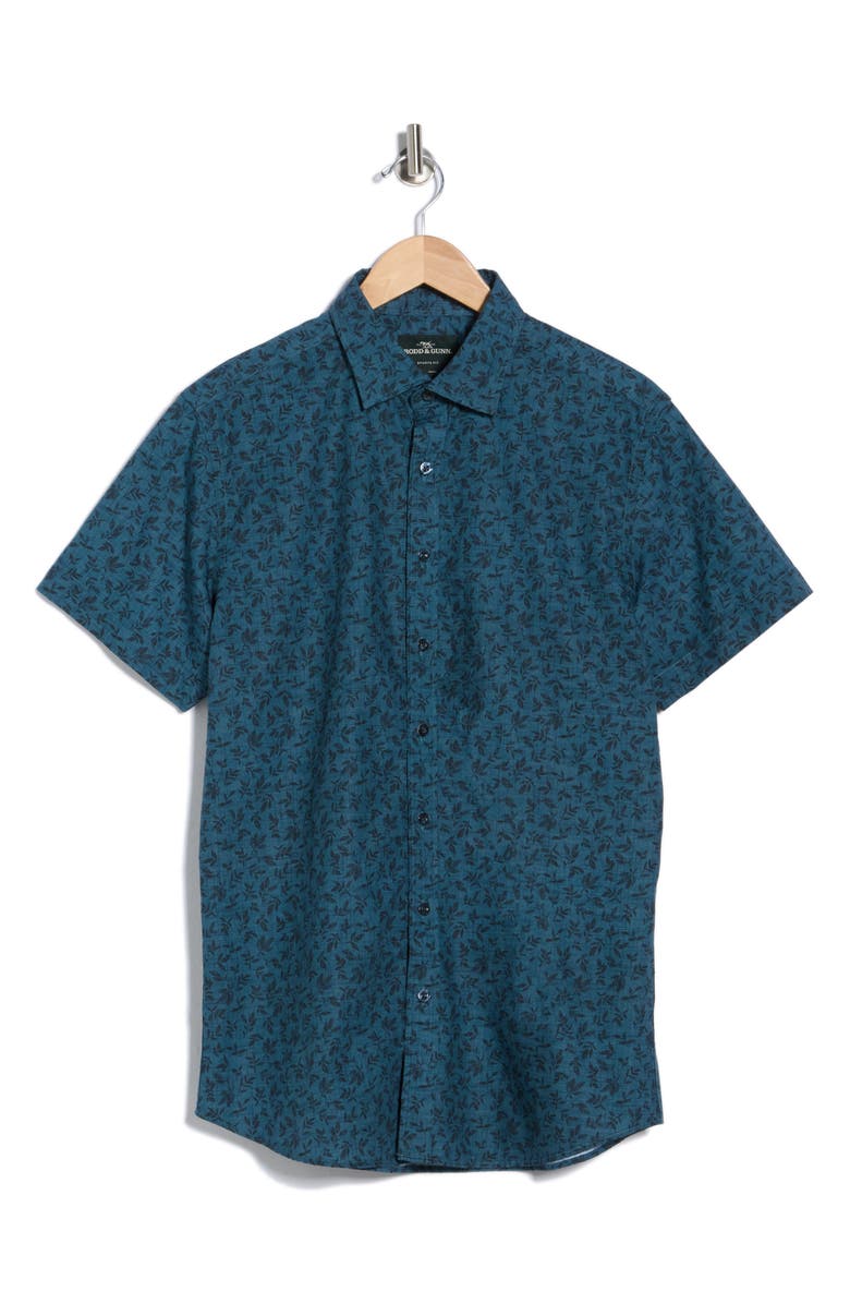 Rodd & Gunn Stephens Island Woven Shirt, Main, color, Indigo