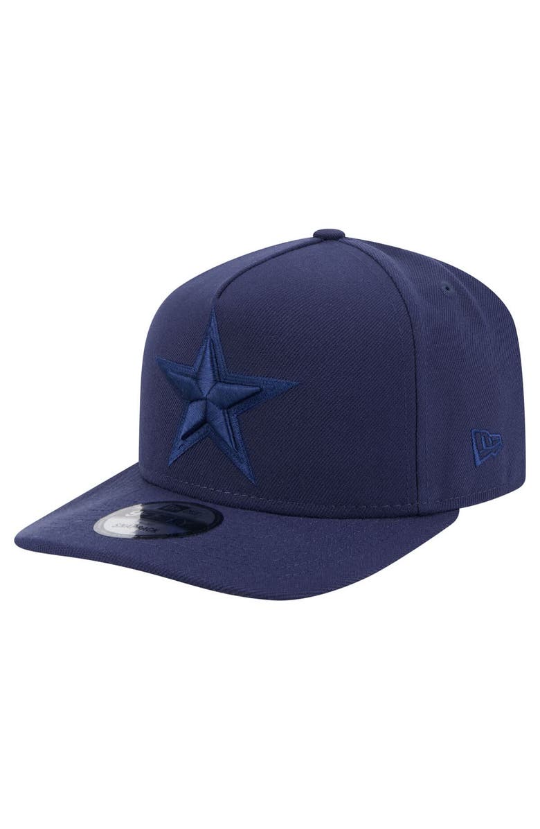 New Era Men's New Era Navy Dallas Cowboys Color Pack 9FIFTY Snapback Hat, Main, color, Navy