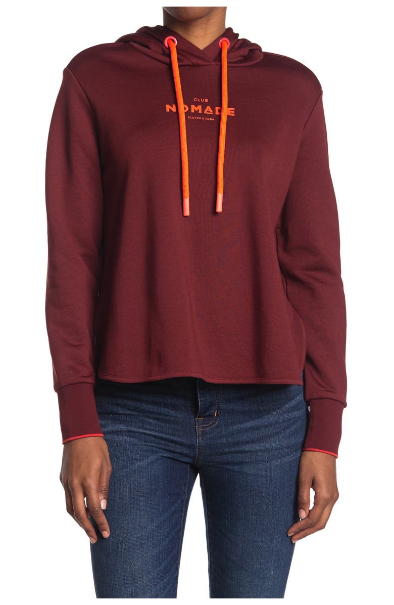 Scotch & Soda Club Nomade Hoody, Main, color,
