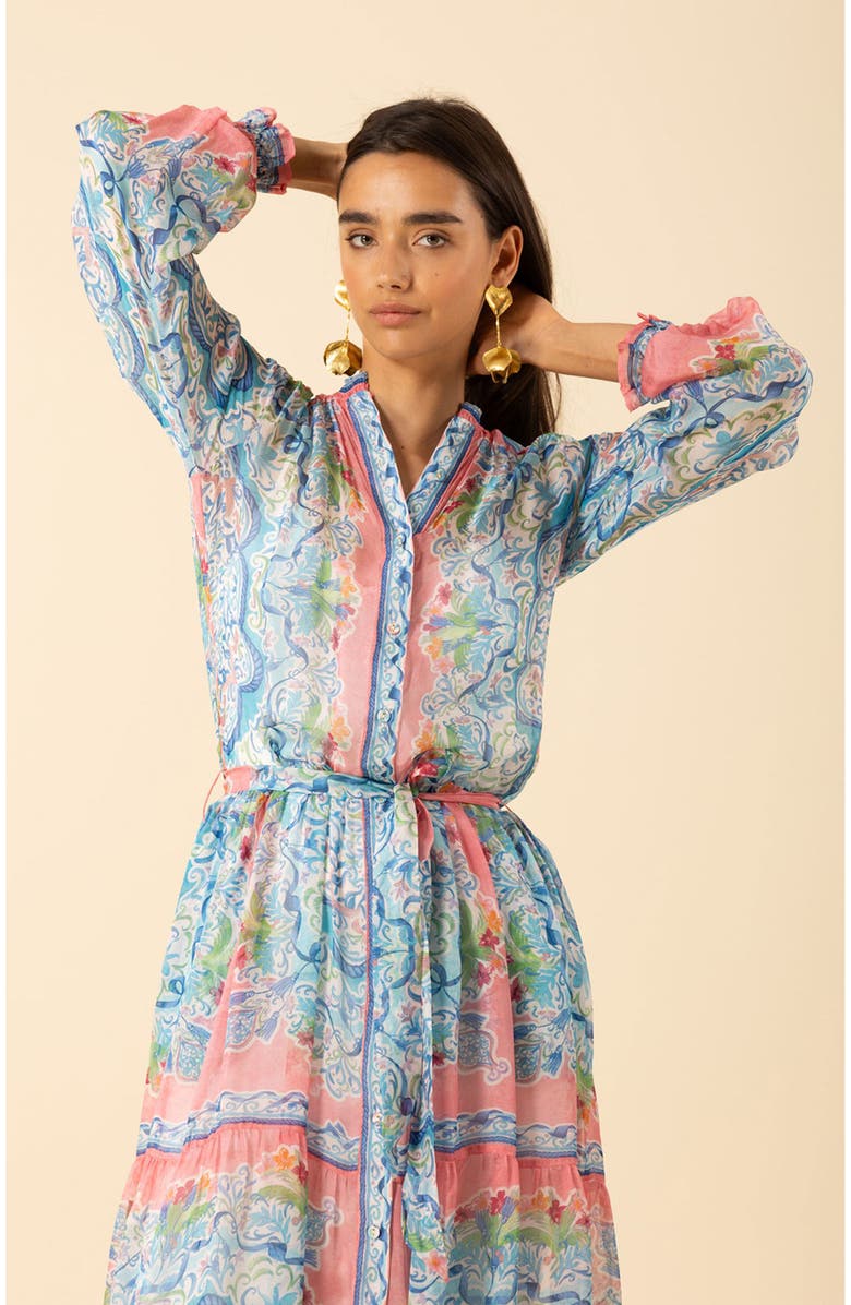 Hale Bob Halo Jersey Maxi Dress, Alternate, color,