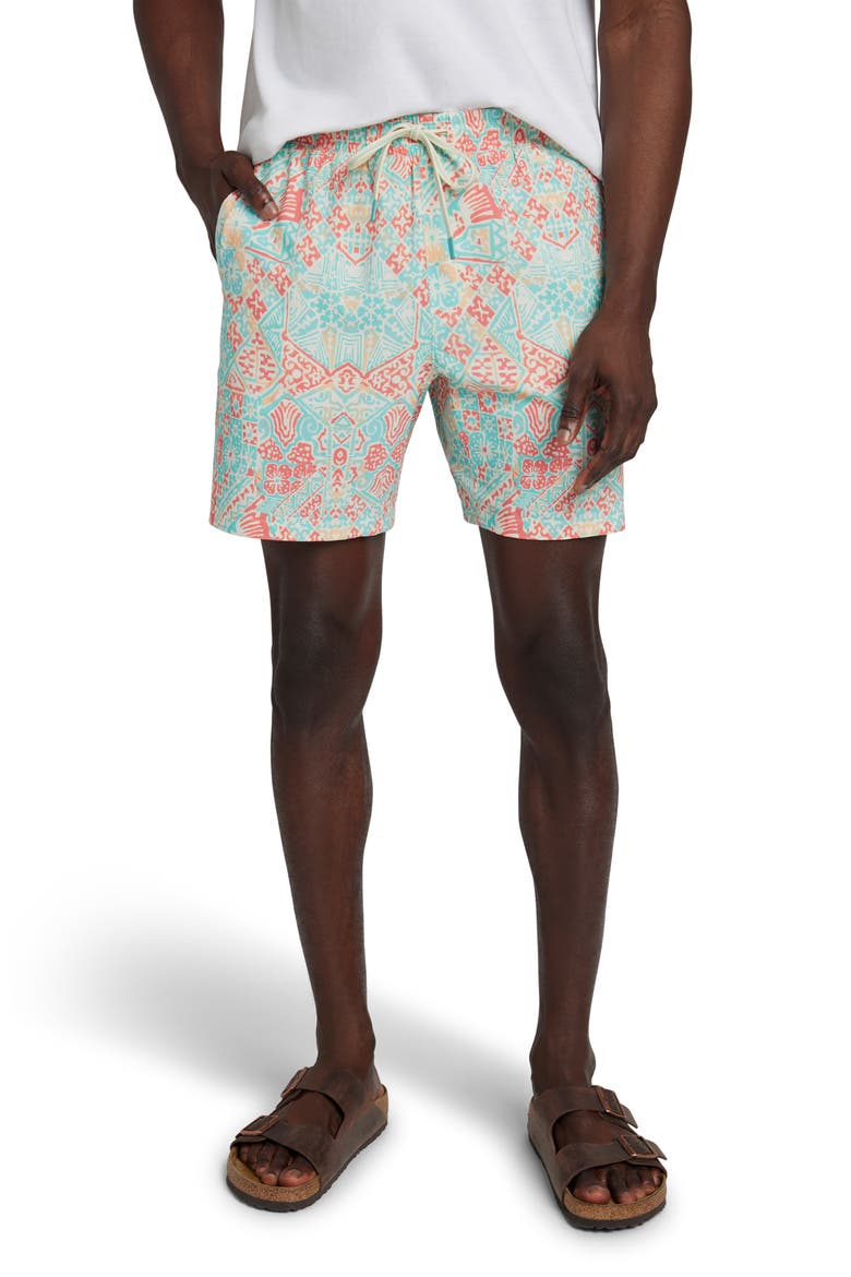 Shorelite Performance Swim Trunks, Main, color, TROPIC CAY