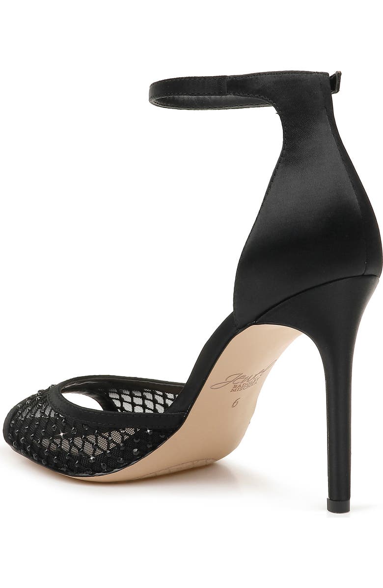 Jewel Badgley Mischka Crystal Embellished Sandal, Alternate, color,