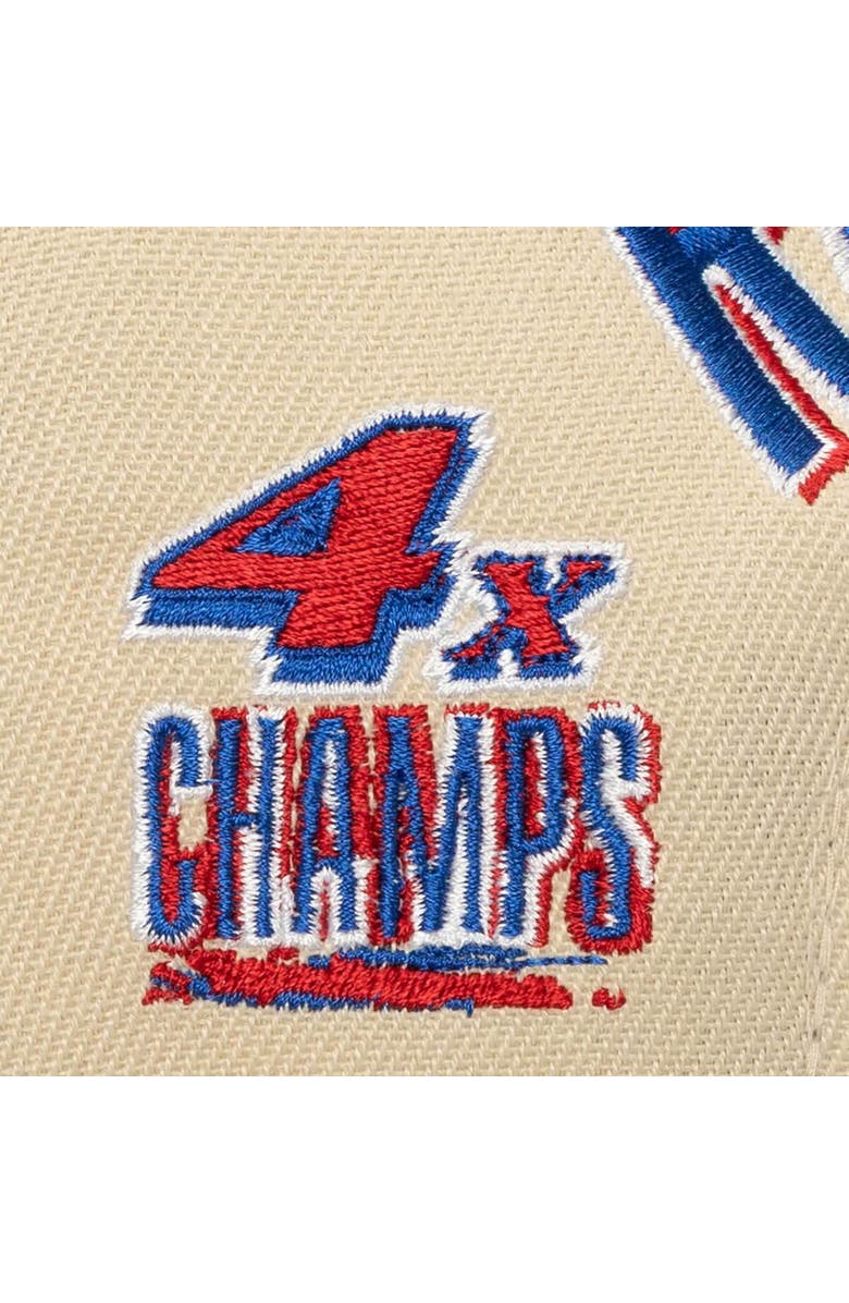 Mitchell 
Ness Men
s Mitchell 
Ness  Cream New York Rangers Soul Legacy Defined Two-Tone Pro Crown Adjustable Hat, Alternate, color, 