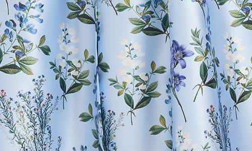 Sachin & Babi Brooke Floral Sleeveless Mikado Gown In Freesia Forest