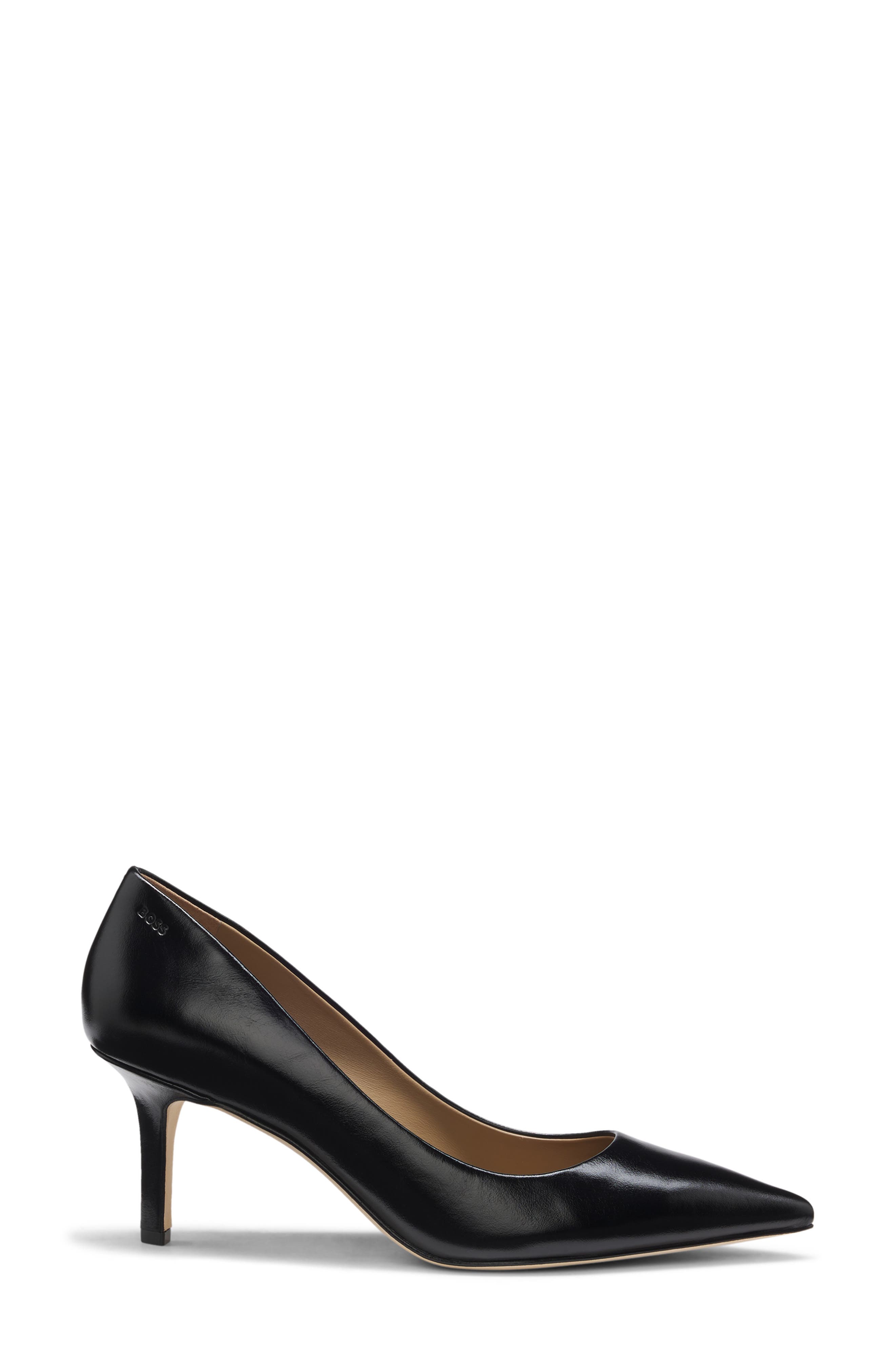 Miah Pointed Toe Pump, Alternate, color, BLACK
