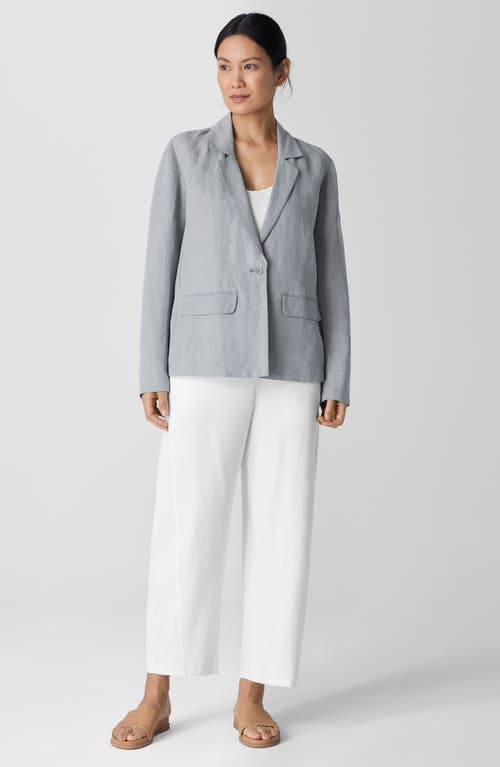 Eileen Fisher Ankle Length Knit Lantern Pants In White