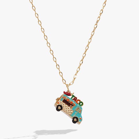Taco Truck Necklace