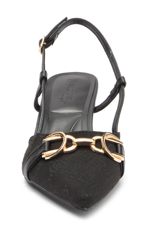 Wild Diva Lounge Aleena Kitten Heel Pump