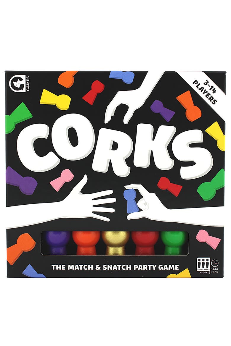 Corks, Frantic Card Swapping Set Collecting Game, Kids Ages 6+, Main, color, Multicolored