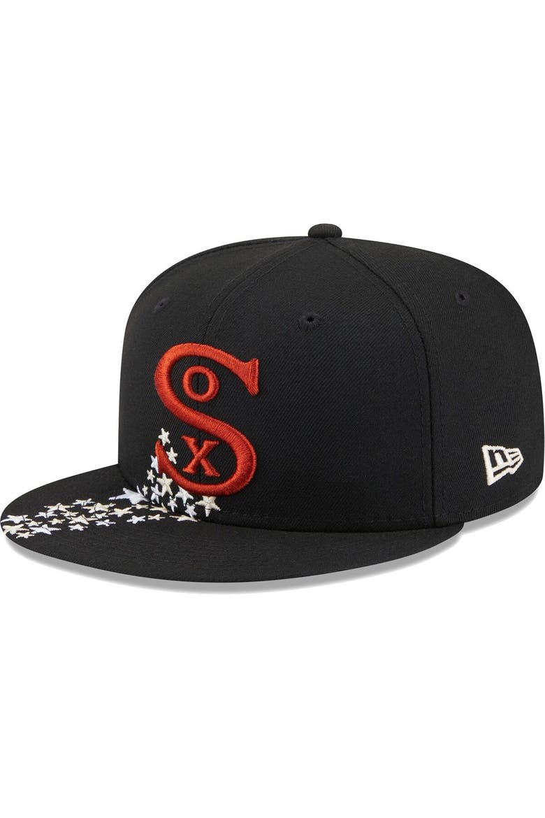 Men's New Era Black Chicago White Sox  Meteor 59FIFTY Fitted Hat, Main, color, Black